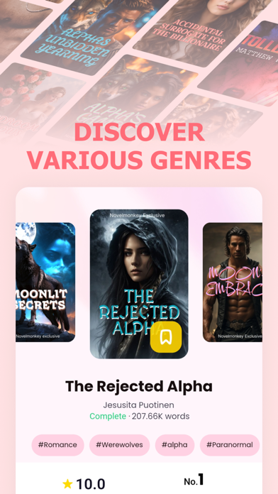 Fictio - Good Novels, Stories screenshot 5