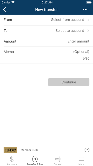 Fidelity Bank NC/VA Mobile screenshot 1