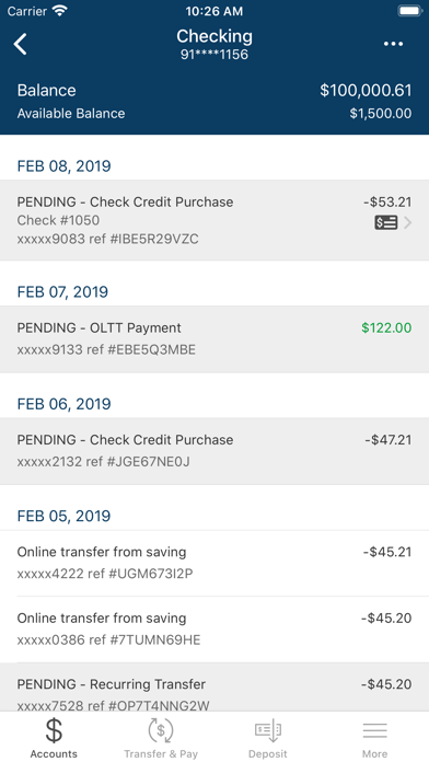 Fidelity Bank NC/VA Mobile screenshot 2