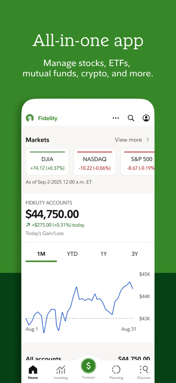 Fidelity Investments screenshot 6