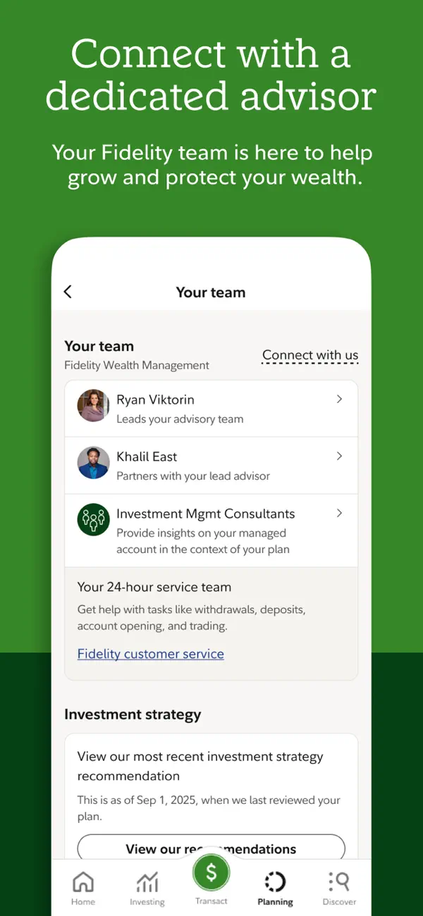 Fidelity Investments screenshot 5