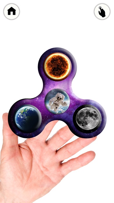 Fidget hand spinner simulator –  3d wheel toy game screenshot 3