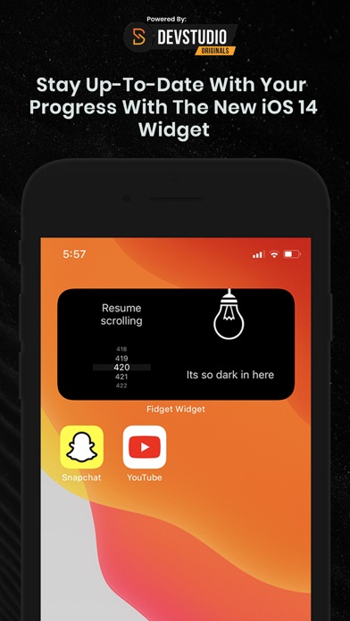 Fidget Widget - Keep Scrolling screenshot 1