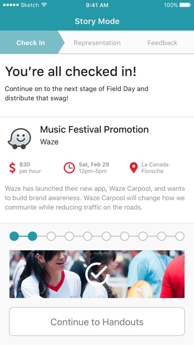 Field Day App screenshot 1