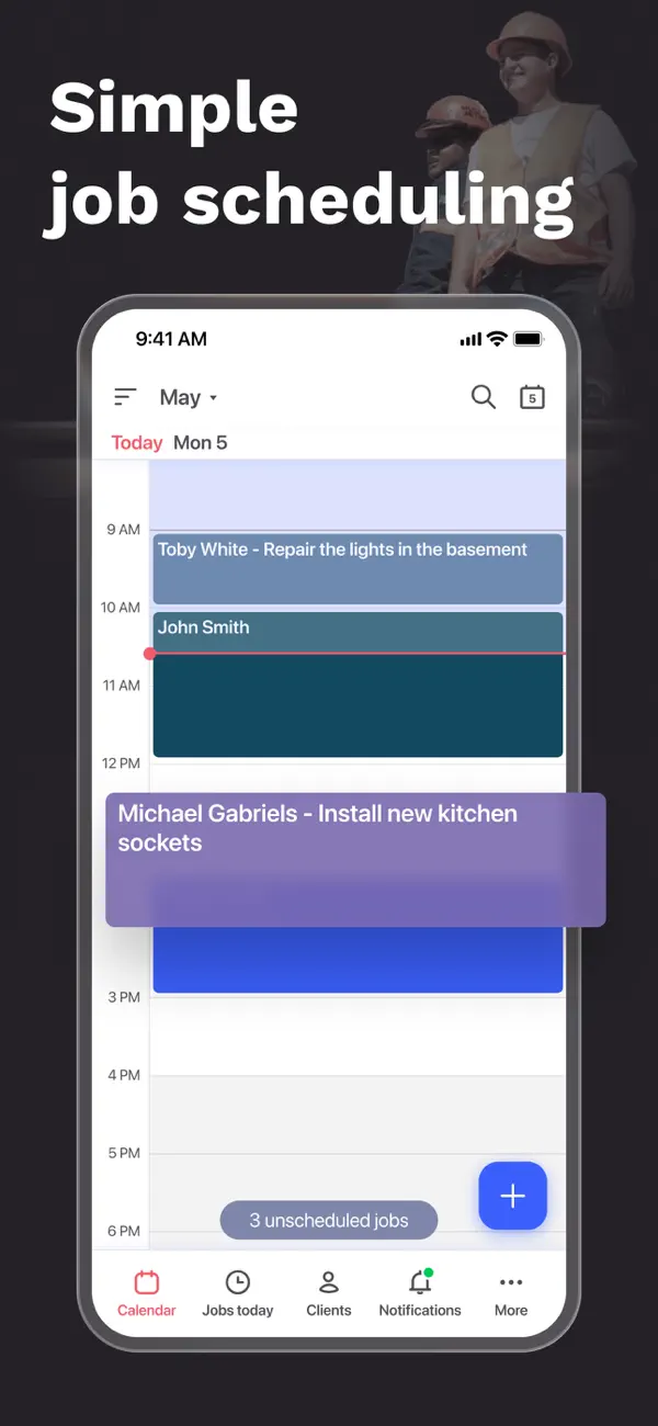 FieldVibe: Job scheduling app screenshot 6