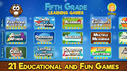 Fifth Grade Learning Games screenshot 5