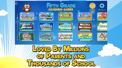 Fifth Grade Learning Games screenshot 2