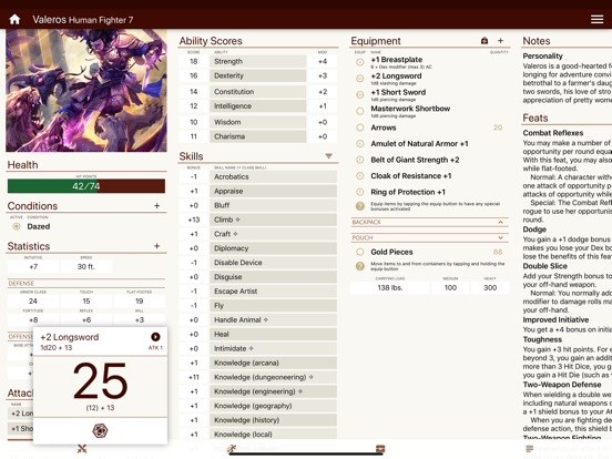 Fight Club PFRPG/3.5 Edition screenshot 9