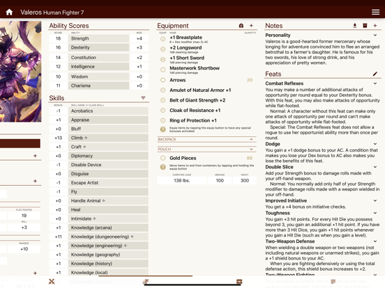 Fight Club PFRPG/3.5 Edition screenshot 5