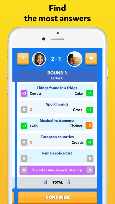 Fight List 2 - Categories Game screenshot 3