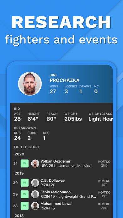 FightPicks - MMA Picks App screenshot 1