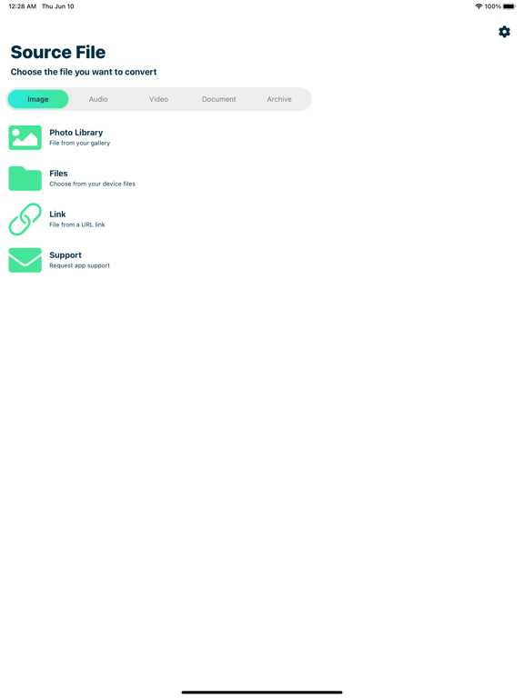 File Converter to the Formats screenshot 3