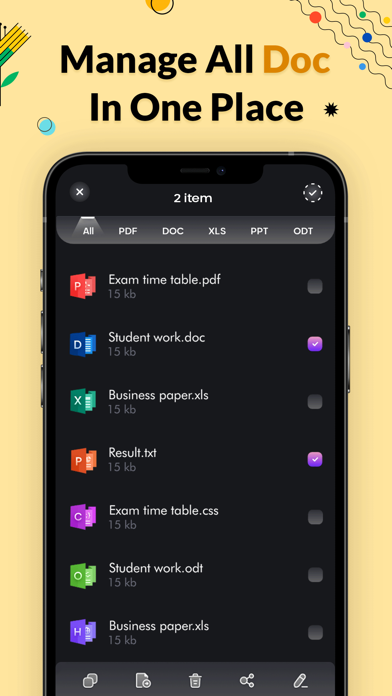 File manager - Document Editor screenshot 3