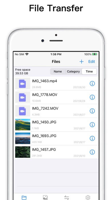 File Transfer-save videos pic screenshot 5