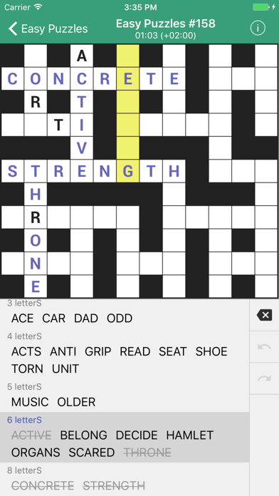 Fill-In Crosswords (Word Fit) screenshot 4