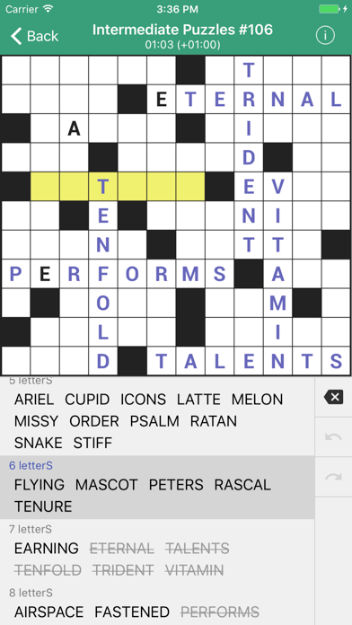 Fill-In Crosswords (Word Fit) screenshot 3