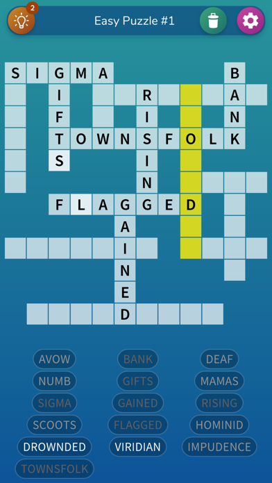 Fill-In Crosswords screenshot 3