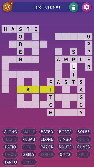 Fill-In Crosswords screenshot 1