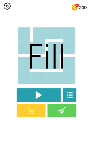 Fill one-line puzzle game screenshot 4