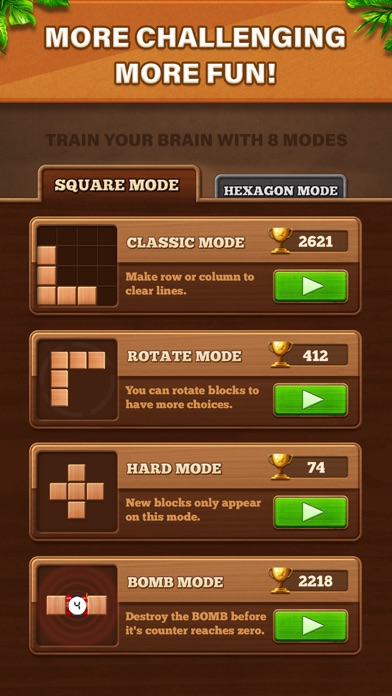 Fill Wooden Block: Cube Puzzle screenshot 1