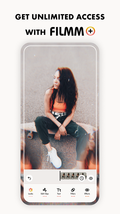 Filmm: One-Tap Video Editor screenshot 1