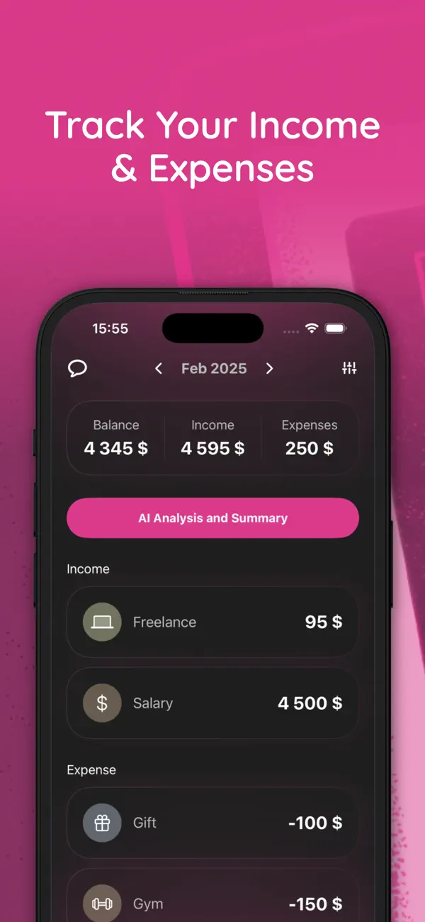 Fimo - AI Budget App screenshot 5