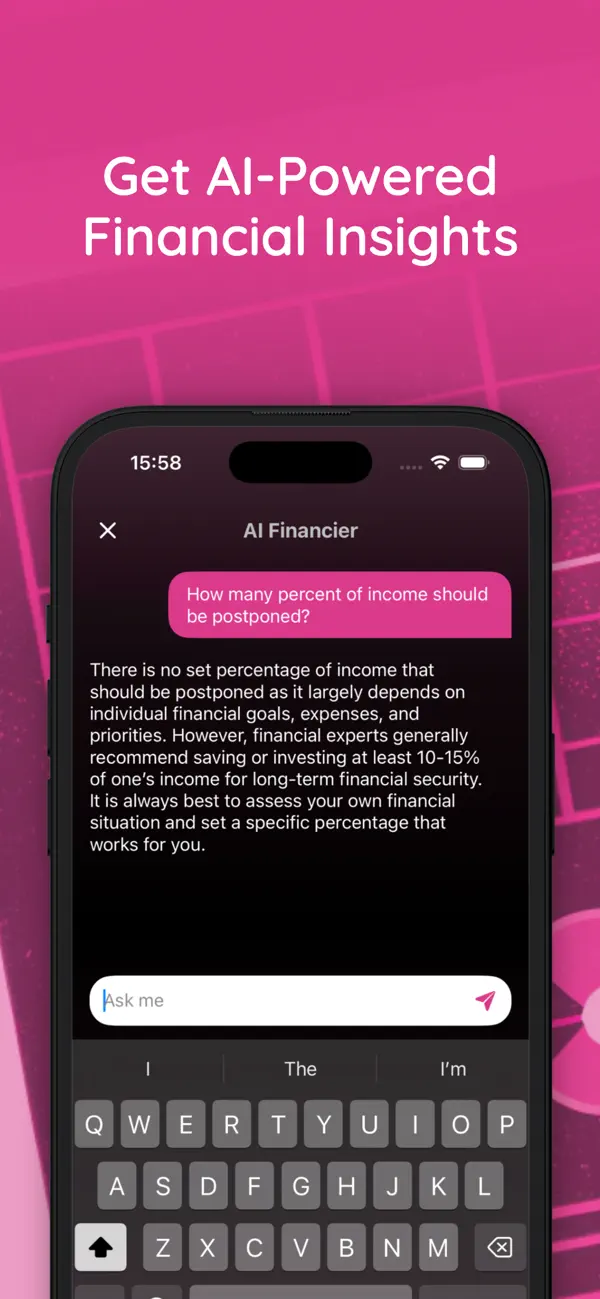 Fimo - AI Budget App screenshot 4