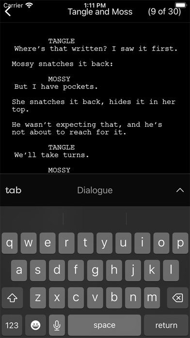Final Draft Go screenshot 4