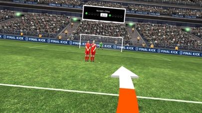 Final Kick VR - Virtual Reality free soccer game for Google Cardboard screenshot 4