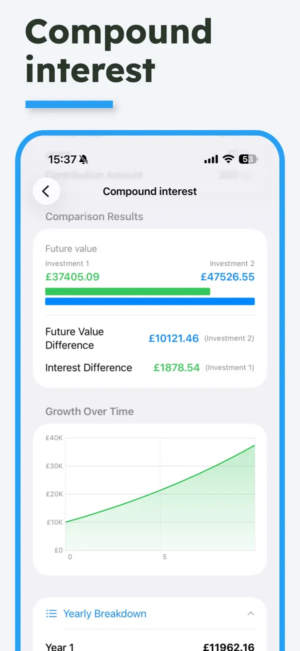 Financial Calculator: Percent screenshot 1