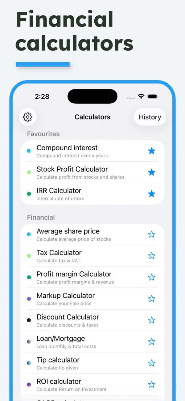 Financial Calculator: Percent screenshot 5