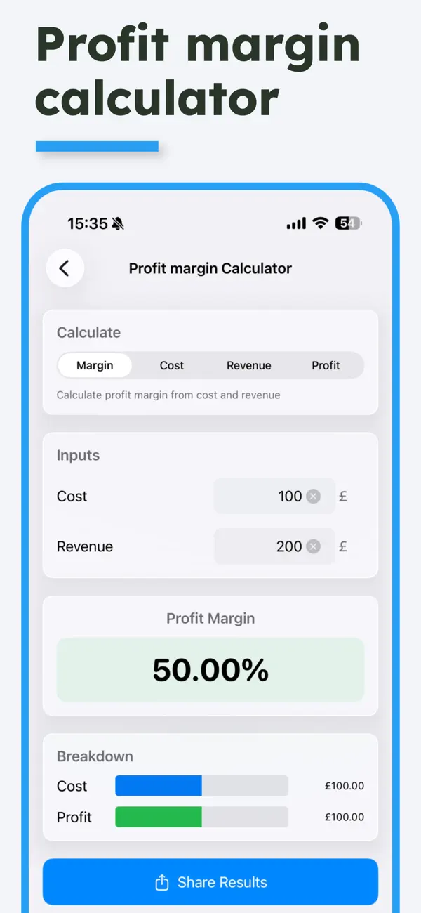 Financial Calculator: Percent screenshot 4