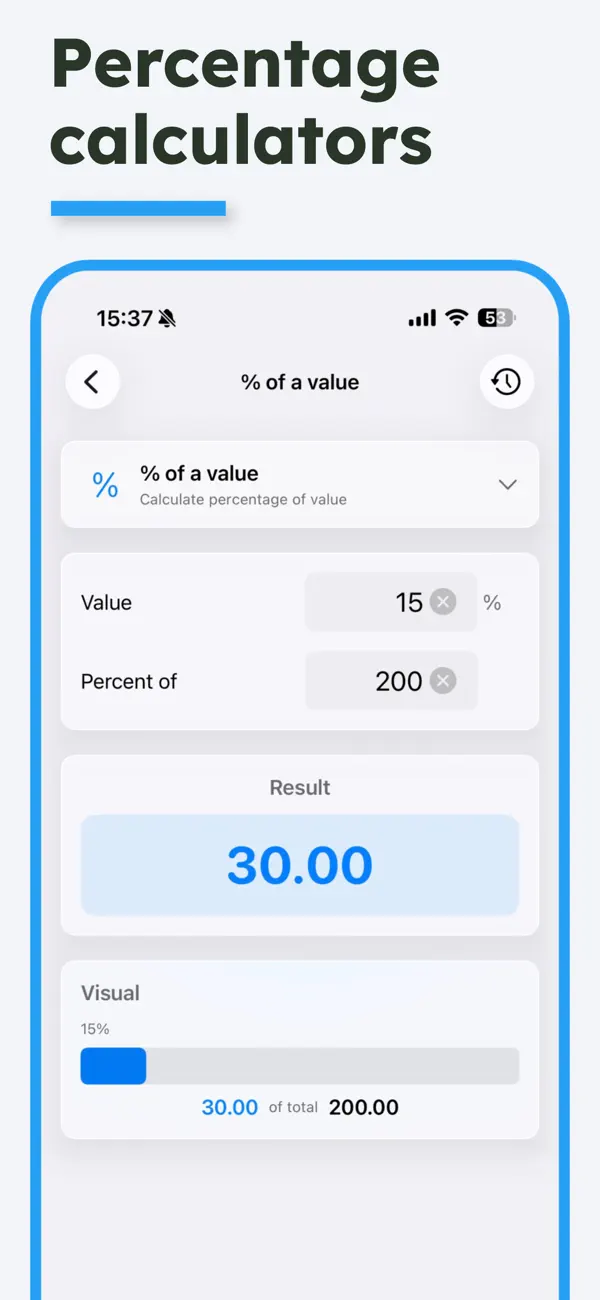 Financial Calculator: Percent screenshot 6