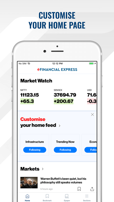 Financial Express screenshot 5
