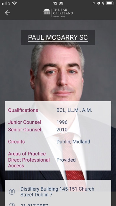 Find a Barrister - Ireland screenshot 2