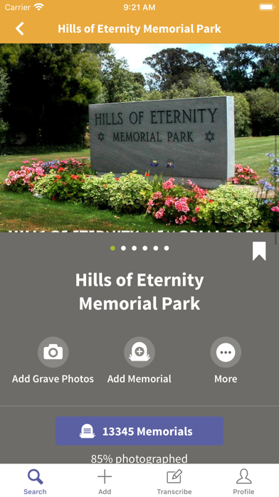 Find a Grave screenshot 3