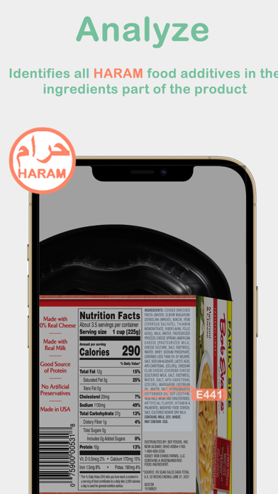 Find Halal food, Scanner Haram screenshot 9