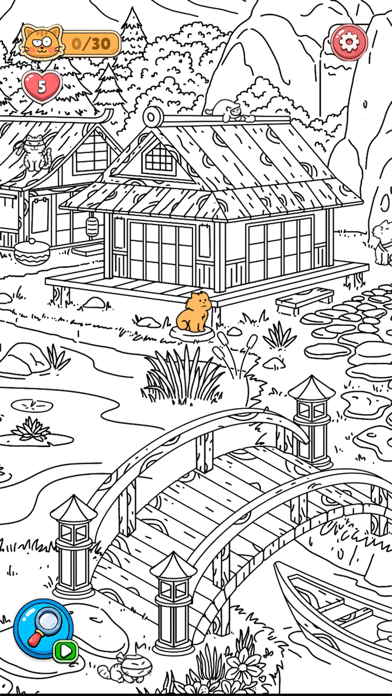 Find The Cat - Hidden Objects screenshot 2