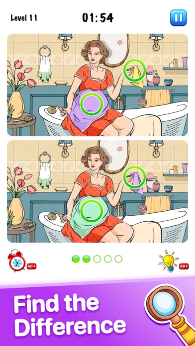 Find the Difference・spot games screenshot 4