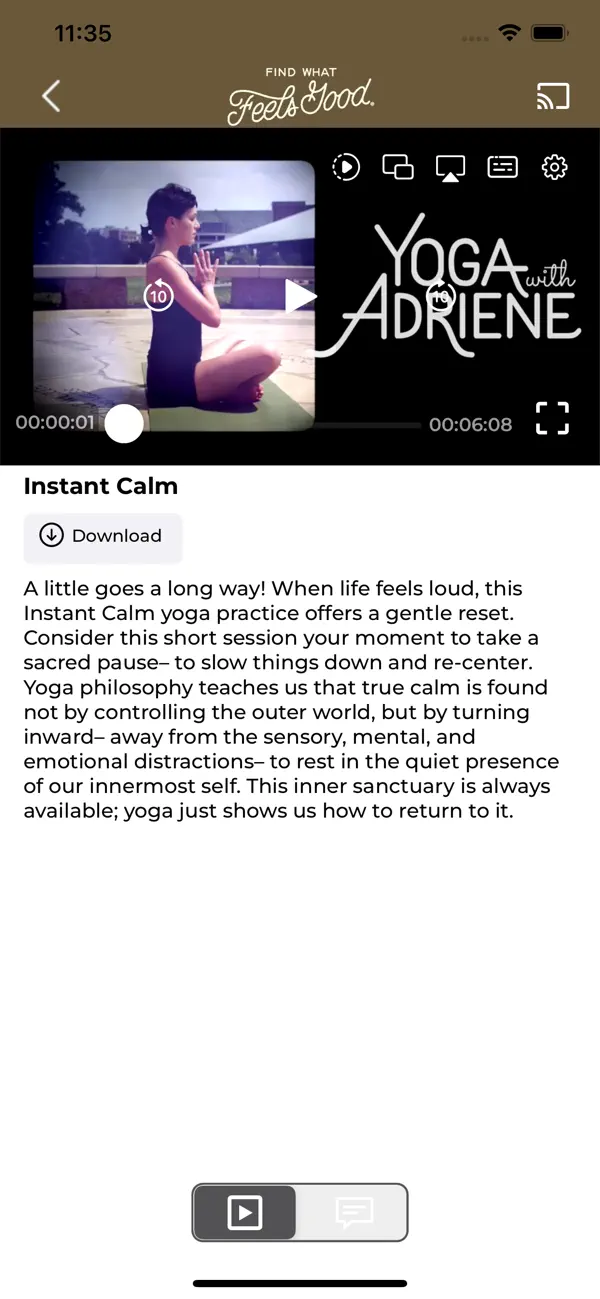 Find What Feels Good Yoga screenshot 2
