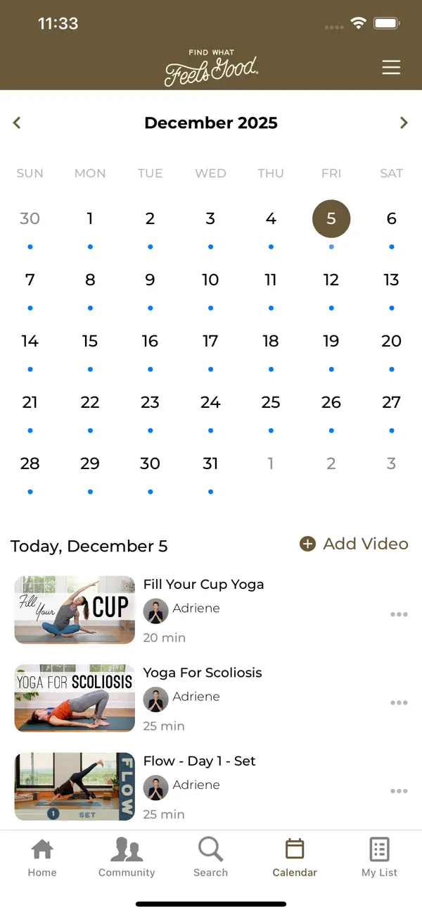 Find What Feels Good Yoga screenshot 1
