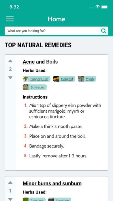 FindAnHerb screenshot 2
