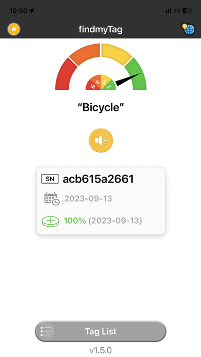 findmyTag screenshot 2