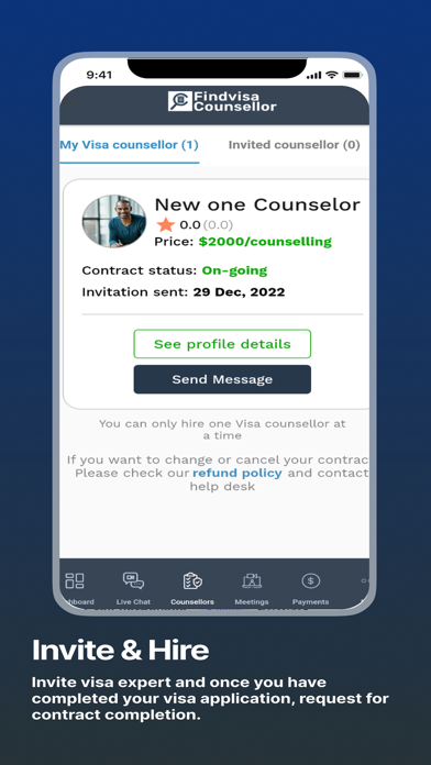 FindVisaCounselor Applicant screenshot 4