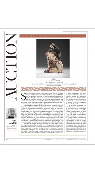 Fine Art Connoisseur Magazine screenshot 1