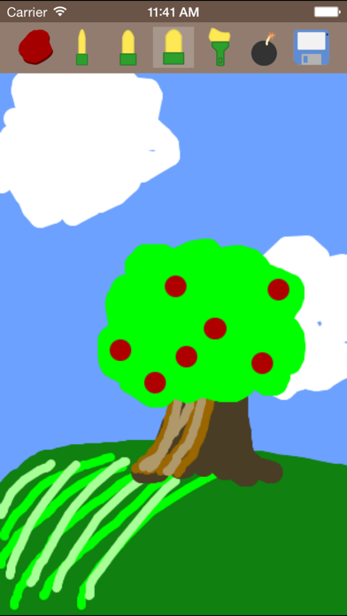 Finger Paint (Ape Apps) screenshot 2