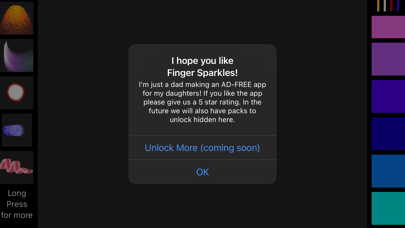 Finger Sparkles screenshot 1