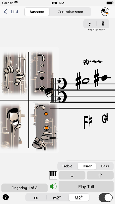 Fingering Woodwinds for iPhone screenshot 2