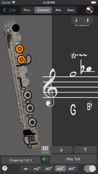 Fingering Woodwinds for iPhone screenshot 4