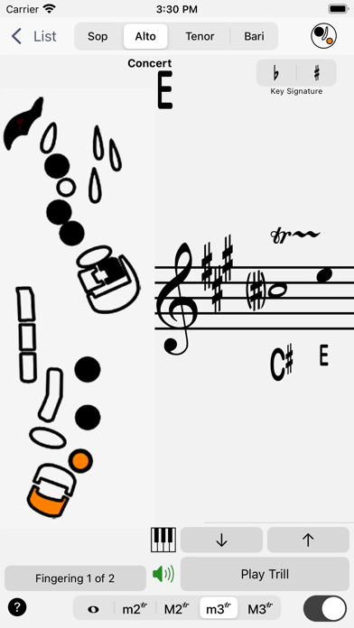 Fingering Woodwinds for iPhone screenshot 1